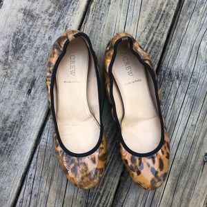 J. Crew Lula Leopard Ballet Flat size 6